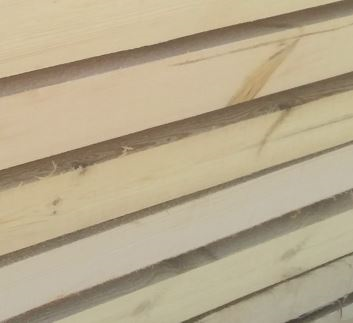 Брус хвойних порід, обрізний, сосна, ДСТУ EN 1927-2:2019, клас B, 100х100 мм, 4-6 м